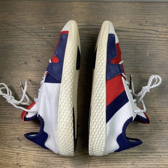 NICE Adidas Pharrell x Billionaire Boys Club Tennis Hu V2 \'Scarlet\' - Mens 9 main image 5